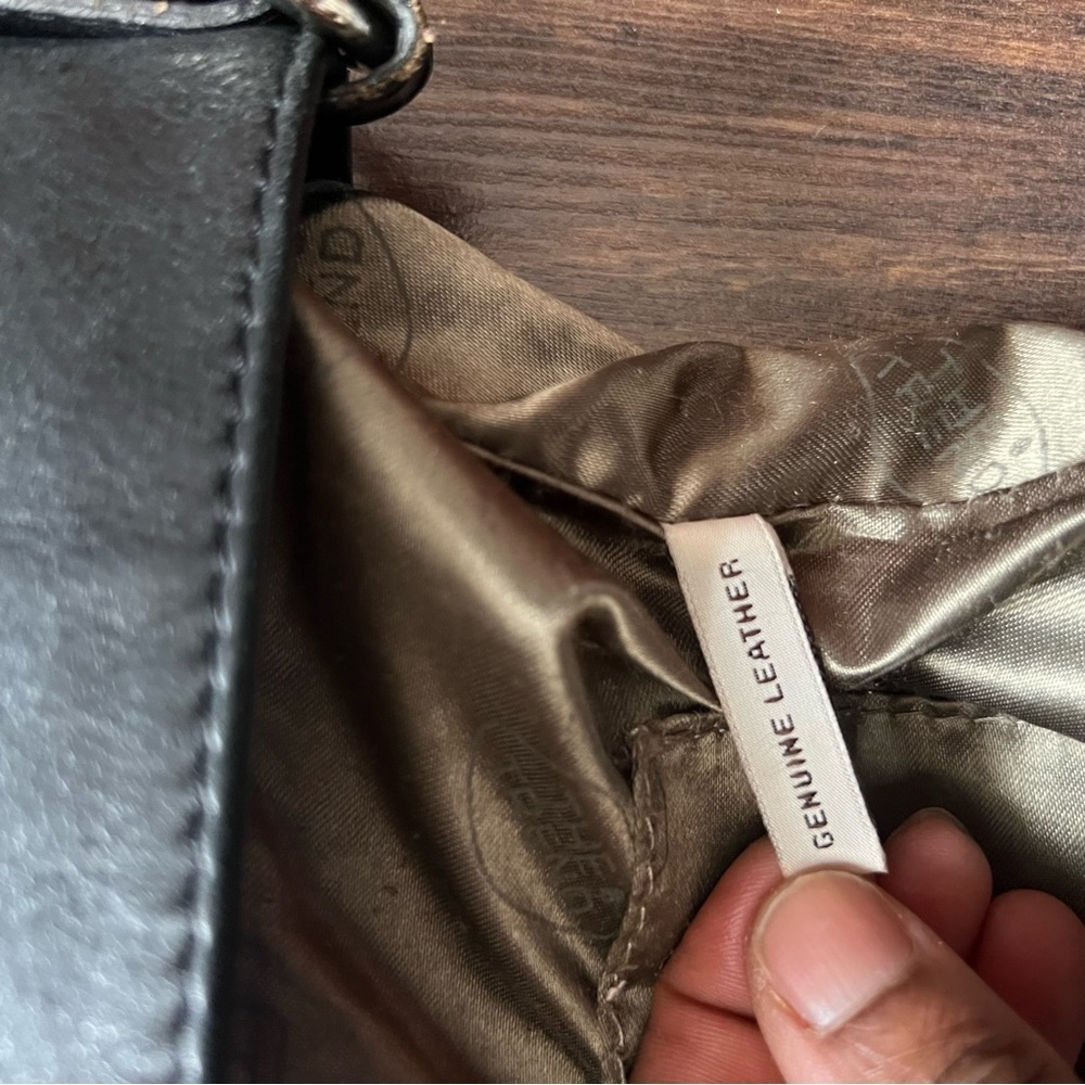 THE TREND Black Leather Convertible Bag – Great Condition - Picture 10 of 10